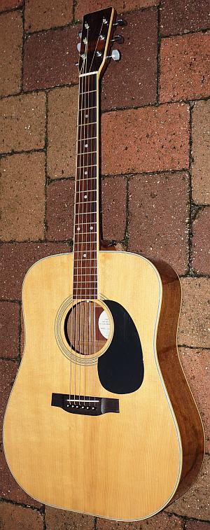 Yuval western guitar model F-014